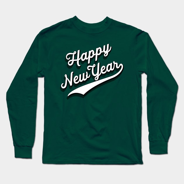 Happy New Year 2021! Cool Party Favors for Group Family  Parties Long Sleeve T-Shirt by ChattanoogaTshirt